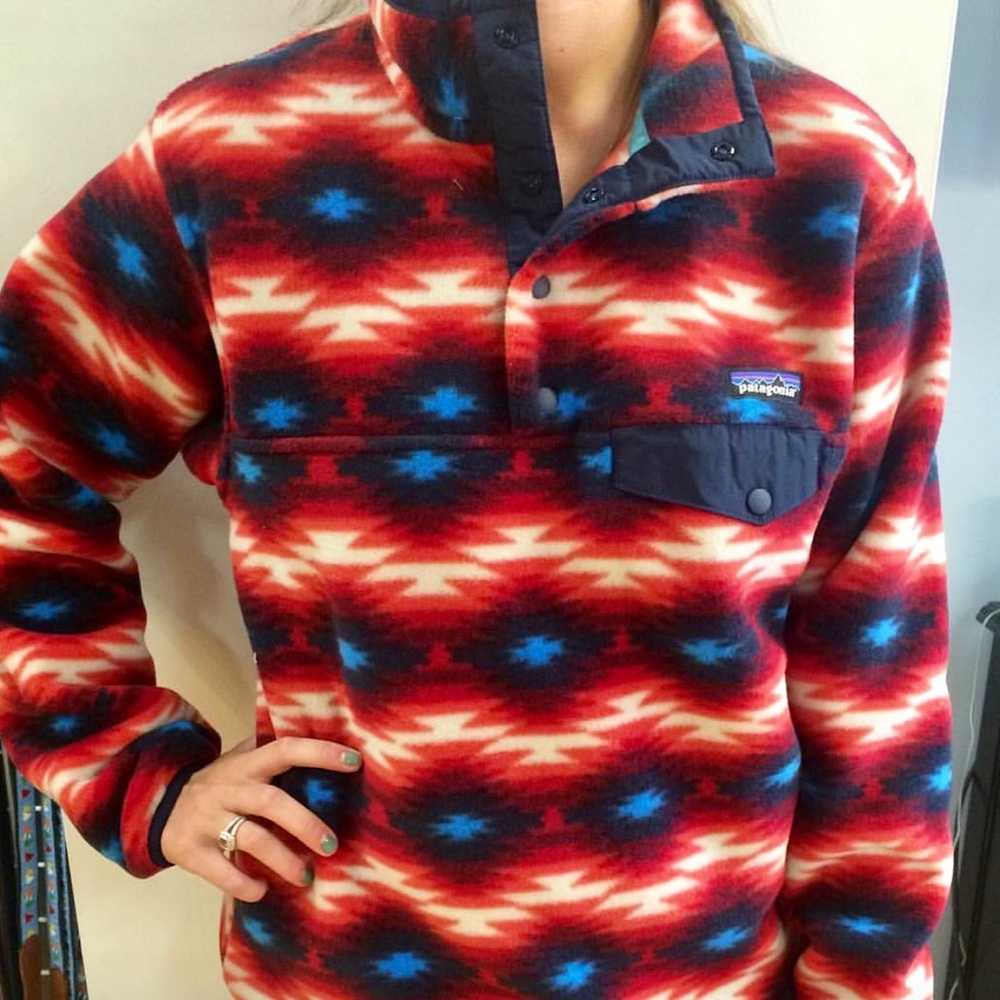 RARE Patagonia Synchilla Wild Desert Pullover
